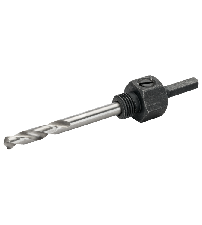 Soporte para coronas con vástago hexagonal para coronas de sierra pequeñas, 10 mm: 1 unidad/caja de cartón  3834-ARBR-930