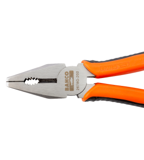 Alicates universales con mangos bi-componentes, 160 mm  2678 G-160