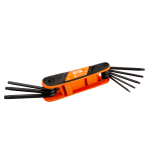 les Torx en navaja con acabaJuego de llaves hexagonado fosfatado y mango suave (8 piezas)  BE-8975B