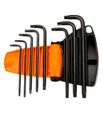 Juego de llaves hexagonales tipo allen TORX® fosfatadas (8 piezas)  BE-9575