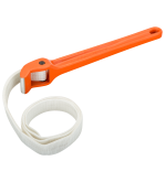 Llaves para tubo especiales con correa de nylon y mango de acero  375-8