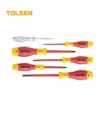 JUEGO DE DESARMADORES AISLADOS 1000V 6PCS    TOLSEN