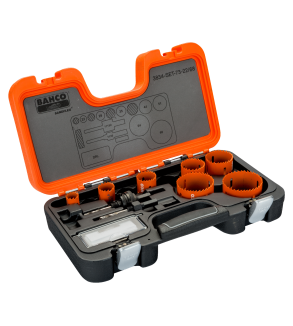 Juego de coronas de sierra bimetal Sandflex® de 22-68 mm (10 piezas)  3834-73-22/68