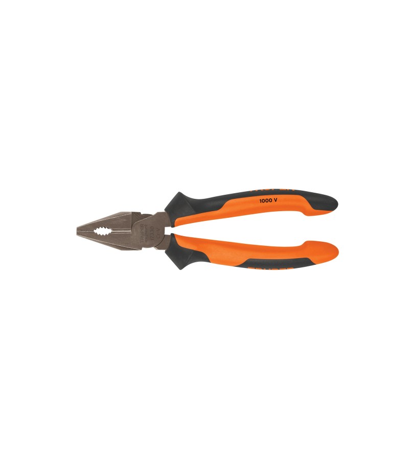 Pinza para electricista 8" alta palanca,Comfort Grip,Expert Código: 17330 Clave: T201-8X