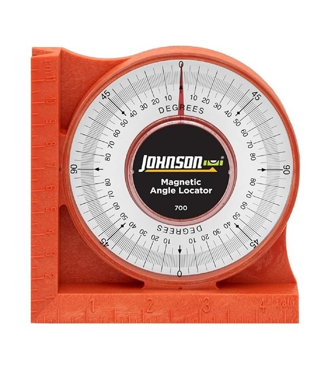 Inclinómetro Protractor magnético Johnson 700