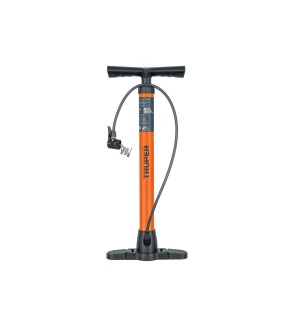 Bomba manual para inflar, 100 PSI, TRUPER Código: 14863 Clave: BOM-TR