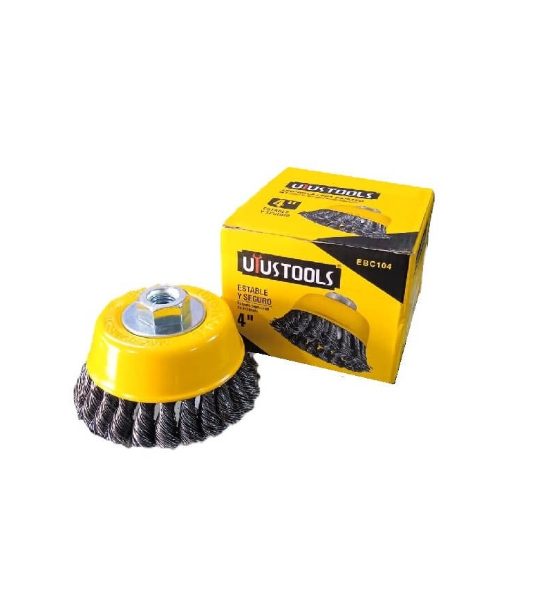 Cepillos Copa Alambre Trenzado  Uyustools