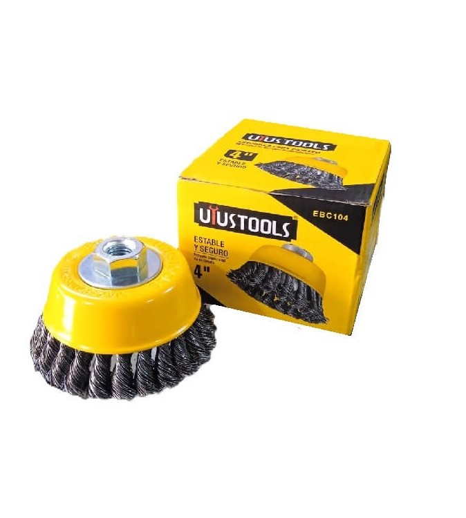 Cepillos Copa Alambre Trenzado  Uyustools