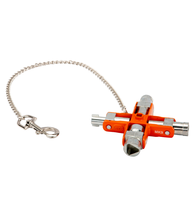 Llave 9 en 1 para armarios de control  MK9 BAHCO