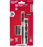 Juego de expansión de 10 piezas SHOCKWAVE para trabajos de impacto - milwaukee