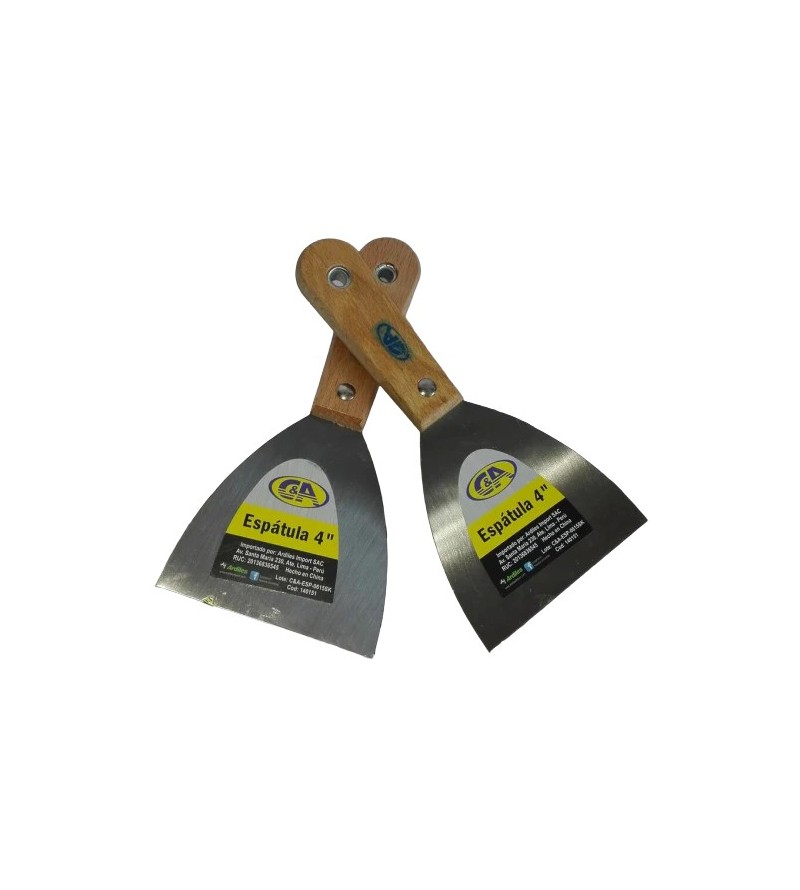 ESPATULAS MANGO DE MADERA DIFERENTES MEDIDAD  C&A