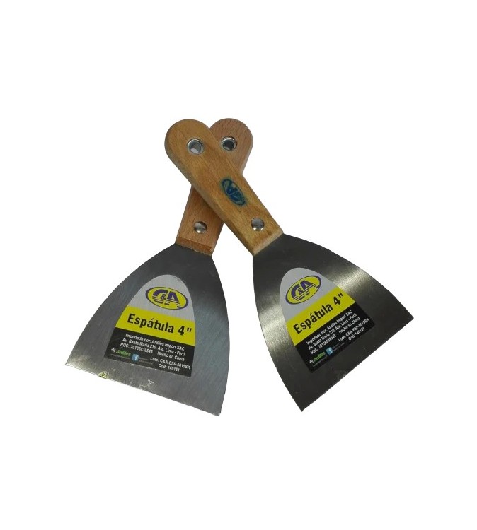 ESPATULAS MANGO DE MADERA DIFERENTES MEDIDAD  C&A