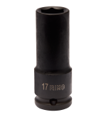 Vasos de impacto hexagonales de serie larga de 1/2", mm  IRIMO 168-10-1-168-32-1
