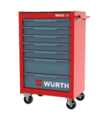 CARRO DE HERRAMIENTAS 07 CAJONES REDSTRIPE  CON HERRAMIENTAS AISLADAS 1000V       -         WURTH