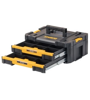 Organizador de Herramientas de dos Gavetas Tstak Dewalt DWST17804