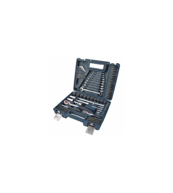 JUEGO DE DADOS Y RATCHET DE FIJACION X 134 PZ