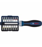 DESTORNILLADOR PUNTA RATCHET + 19 BITS