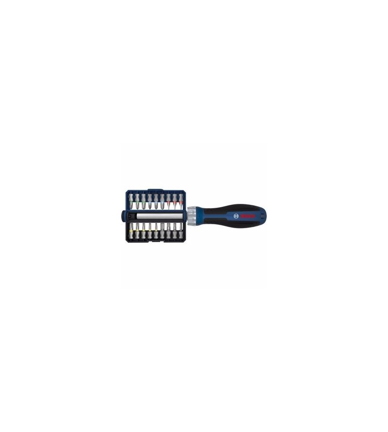 DESTORNILLADOR PUNTA RATCHET + 19 BITS