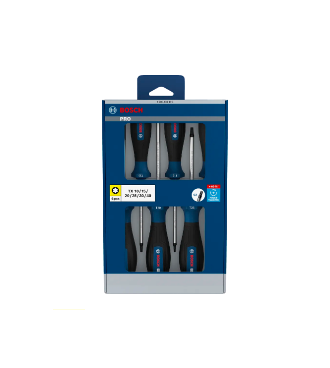PRO JUEGO DESTORNILLADOR  TX X 6 PZ