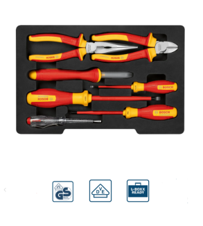 VDE JUEGO MIXTO HERRAMIENTAS MANUALES 1600A02NG3 BOSCH