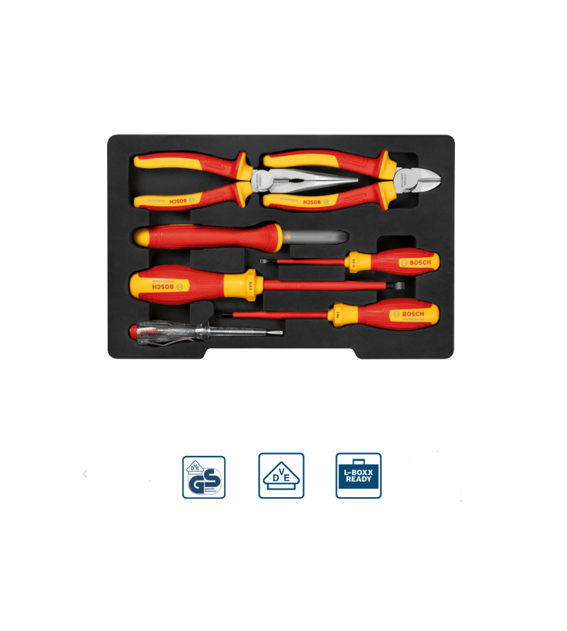 VDE JUEGO MIXTO HERRAMIENTAS MANUALES 1600A02NG3 BOSCH