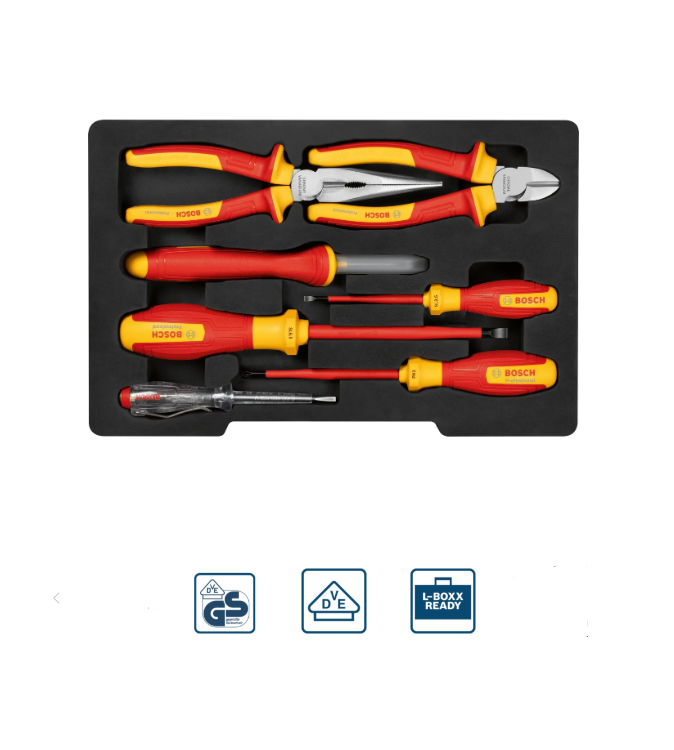 VDE JUEGO MIXTO HERRAMIENTAS MANUALES 1600A02NG3 BOSCH