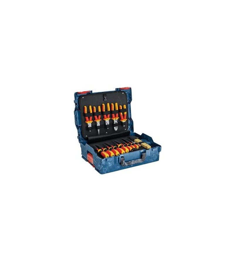 ESTUCHE DE ELECTRICISTA CON JUEGO MIXTO 37 PIEZAS PROFESSIONAL BOSCH 1 600 A02 NG4