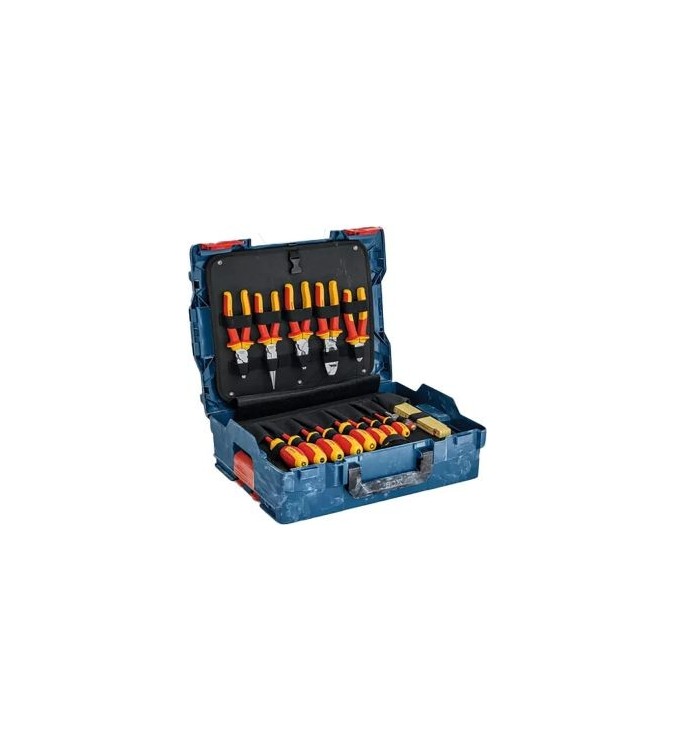 ESTUCHE DE ELECTRICISTA CON JUEGO MIXTO 37 PIEZAS PROFESSIONAL BOSCH 1 600 A02 NG4