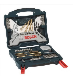 Set de Brocas y Puntas X-Line 70 piezas + Canguro Bosch 2610.MK0.085-000